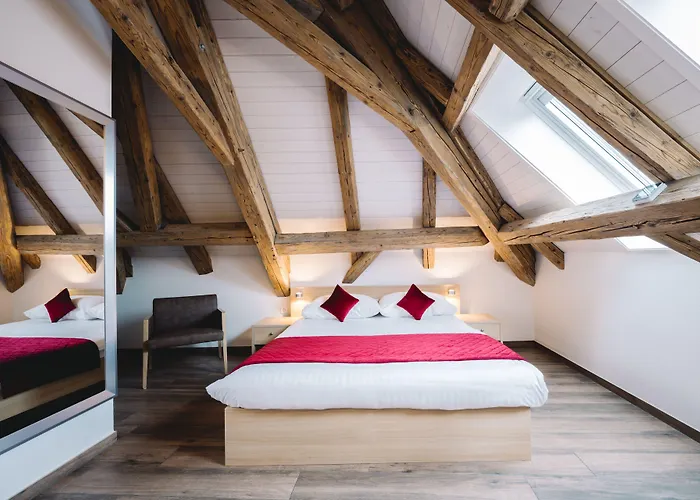 Отель Hotel-restaurant La Croix D'or